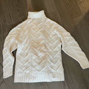 Wilfred Cable Knit Turtleneck